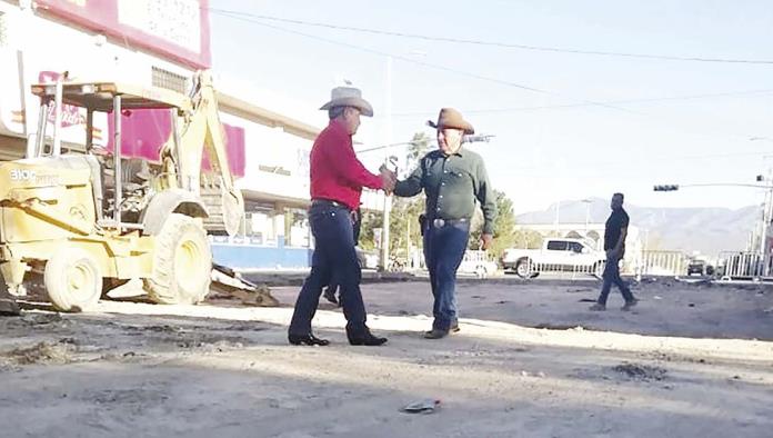 Supervisa Lencho Siller obra en la Cuauhtémoc