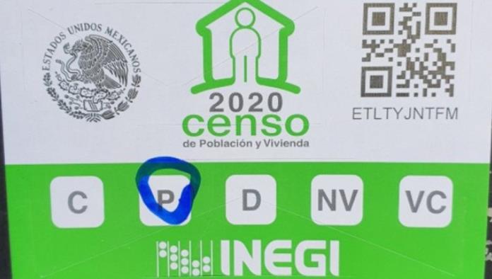 ¿Qué significan las letras de la etiqueta del Censo 2020?
