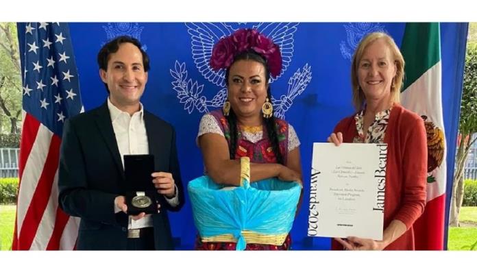 Lady Tacos de Canasta ya recibió su premio James Beard