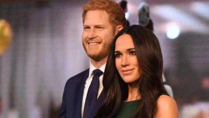 Retiran figuras de cera de Meghan Markle y el Príncipe Harry