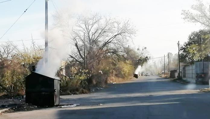 Severas sanciones por quemar basura