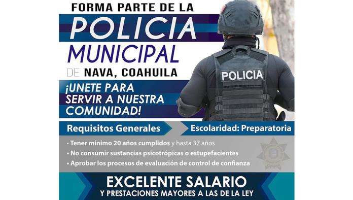 Reclutan a más policías en Nava