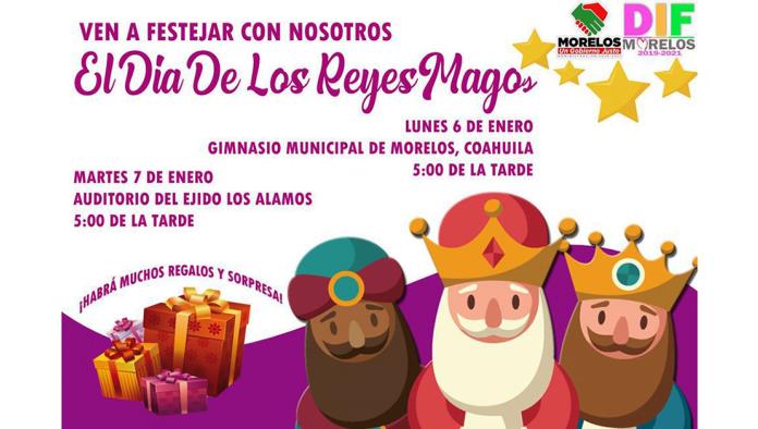 Llegarán Reyes Magos a Morelos