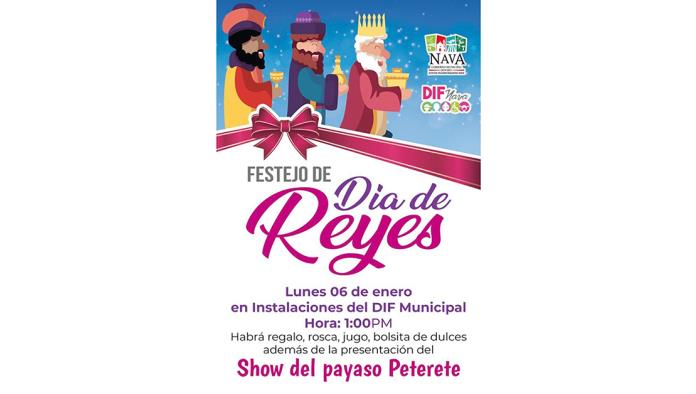 Niños de Nava tendrán fiesta de Día de Reyes