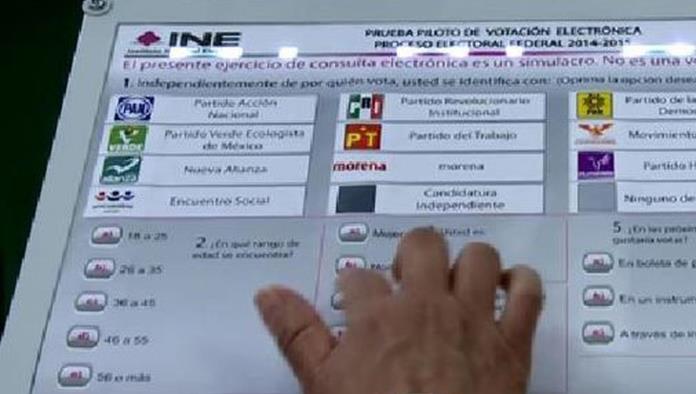 Colocará INE  urna electrónica  en Monclova