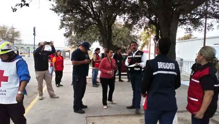 Realizarán simulacro el lunes en la macroplaza