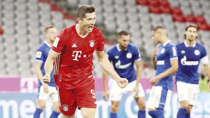 Schalke ‘08’, Bayern Múnich sigue en plan arrollador