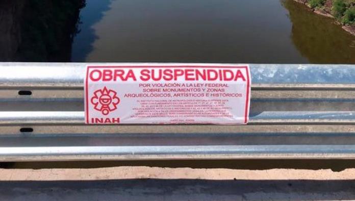 Suspende INAH obras en presa de Sonora a horas de que AMLO la inaugure