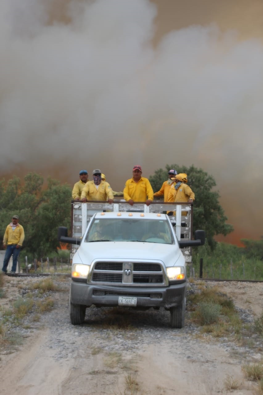 Controlan incendio en Ciénegas