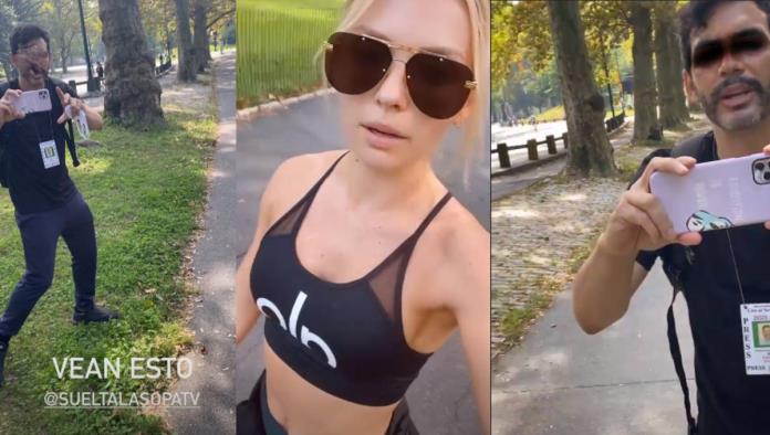 “No vuelvo a compartir en tiempo real”, Irina Baeva ante el acoso de un paparazzo (VIDEO)