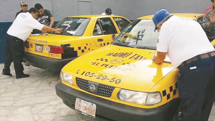 Identificación  periódica a  choferes de taxi