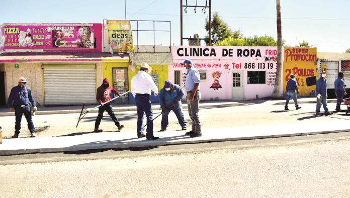 Avanza obra en la Porfirio Díaz