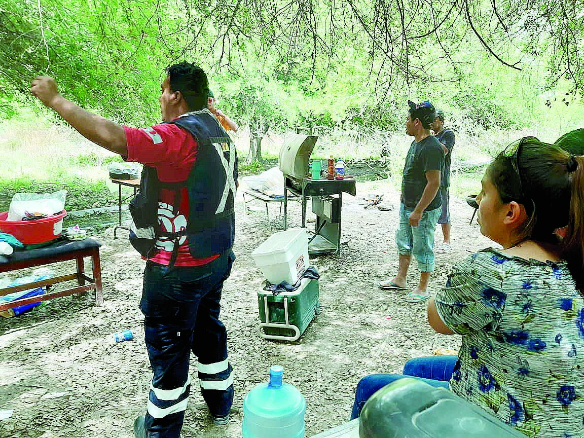 Se van de “pic-nic”  en plena pandemia