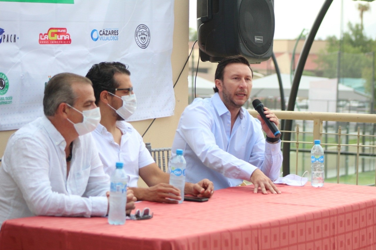 Presentan en Torreón torneo Pádel
