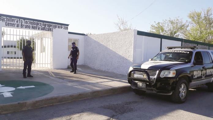 Mantiene Seguridad Publica  rondines en planteles educativos en San Buena