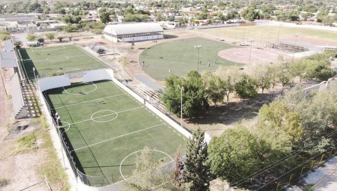 Embellecen Ciudad Deportiva de S. Buena