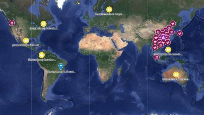 Google lanza mapa interactivo para ubicar los casos de coronavirus, de Wuhan, China a América