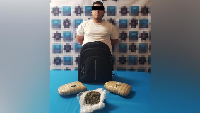 Investigan a detenido con droga