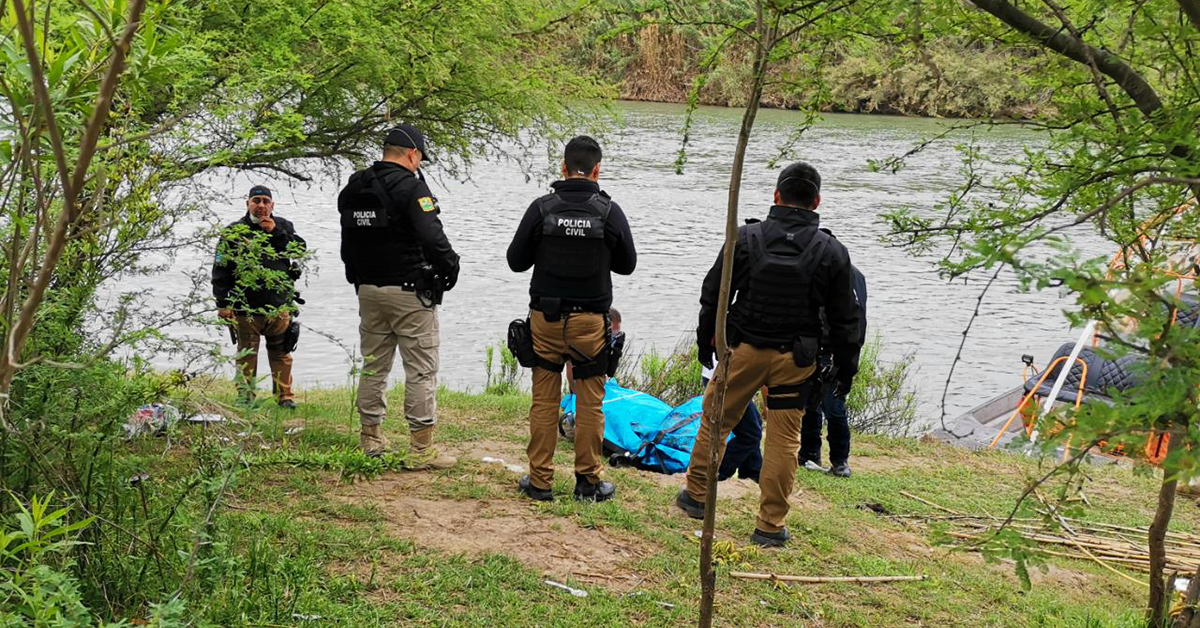 Flota cuerpo en el Río Bravo