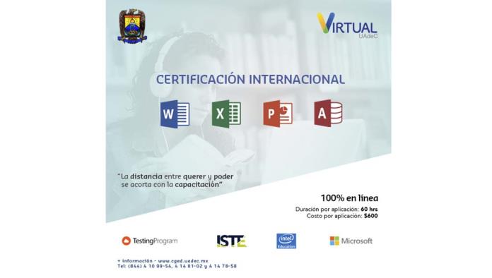 Invitan a certificarse en 'Microsoft Office'