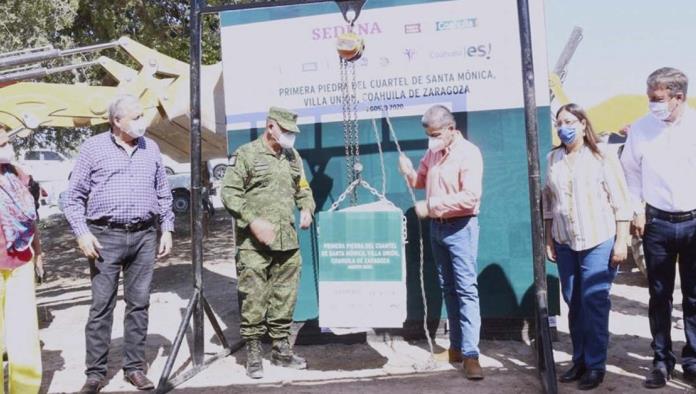 Inicia construcción de Cuartel Militar