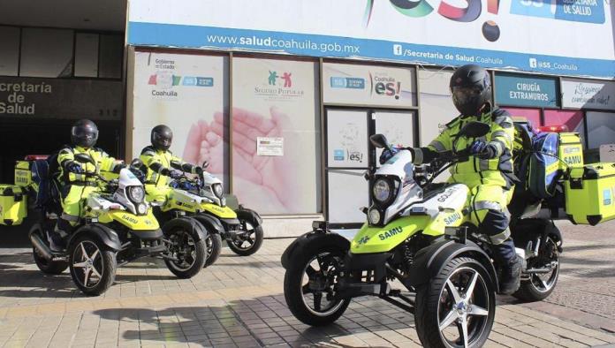 Auxilian la salud en motocicletas