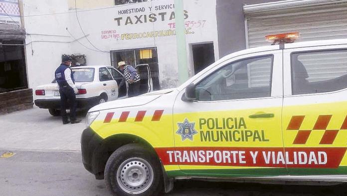 Máximo 2 pasajeros en taxis