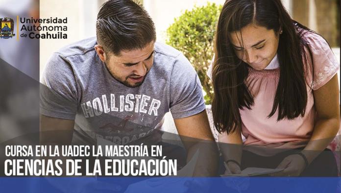 Convocan a maestría en educación