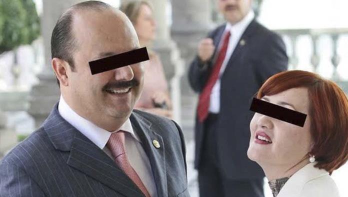 Libran orden de aprehensión contra esposa de César Duarte