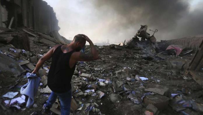 2 mil 750 toneladas de nitrato de amonio, la posible causa de la explosión en Beirut