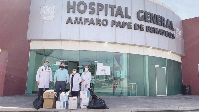 Entrega Coparmex  equipo a hospitales