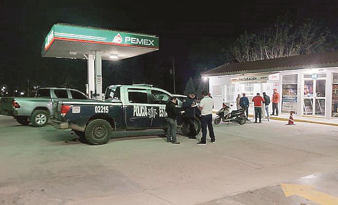 Asaltan gasolinera  pero no denuncian