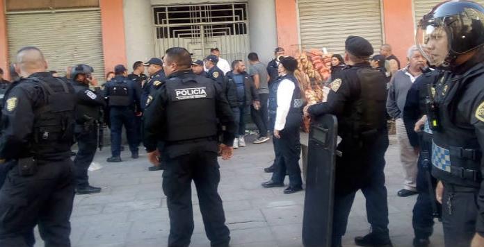 Circula VIDEO de la balacera frente a Palacio Nacional que dejó 5 muertos