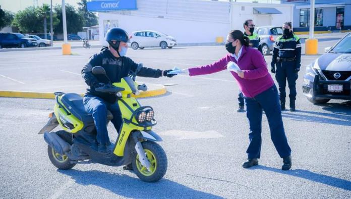 Retoman campaña de cubrebocas