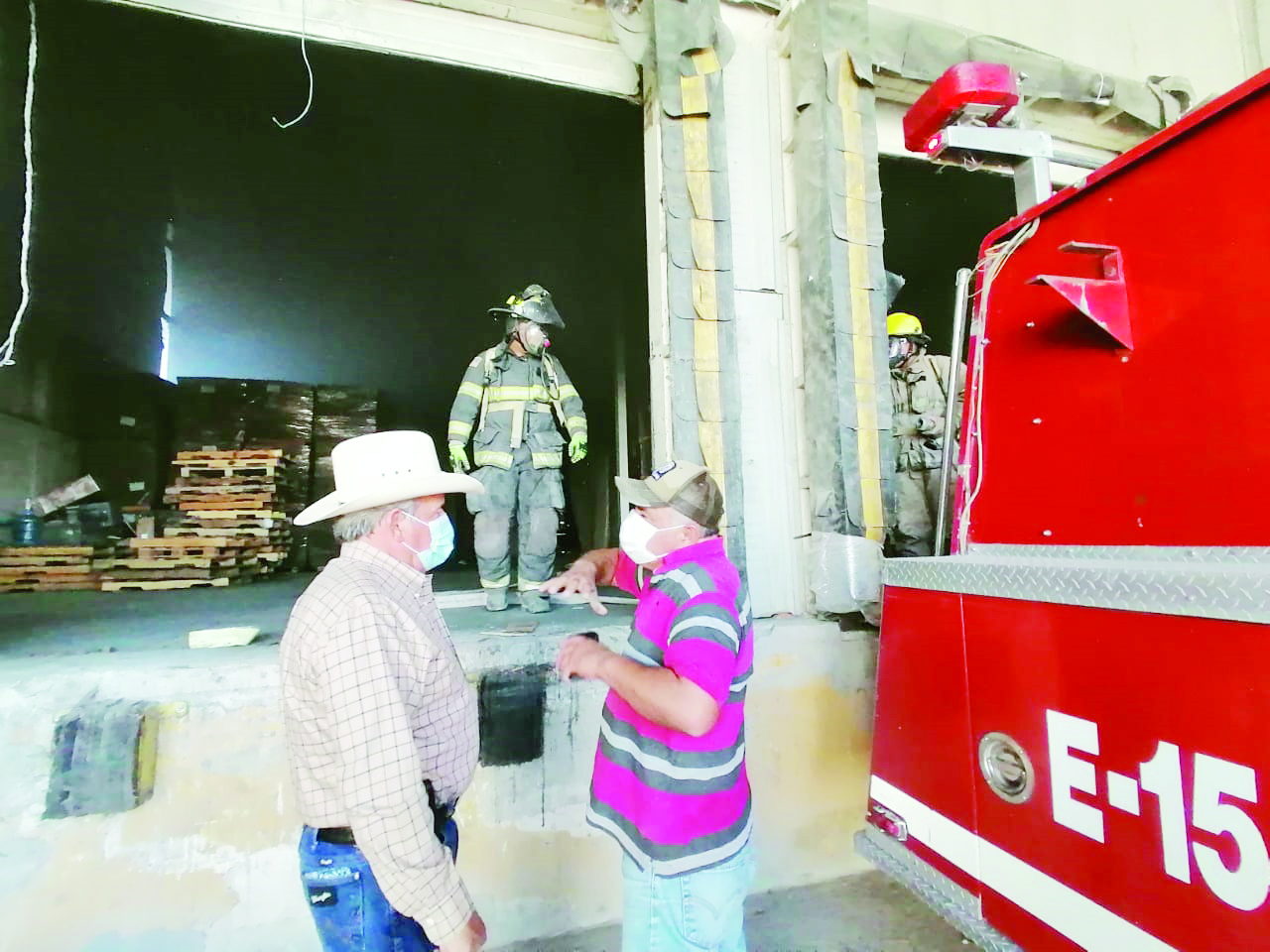 Bomberos  están a  la altura