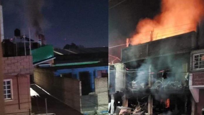 Fuerte explosión de gas daña 20 casas en Ixtapaluca (VIDEO)