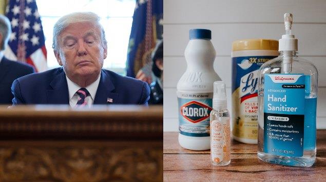 En EU van más de 300 intoxicados por ingerir cloro tras sugerencia de Trump