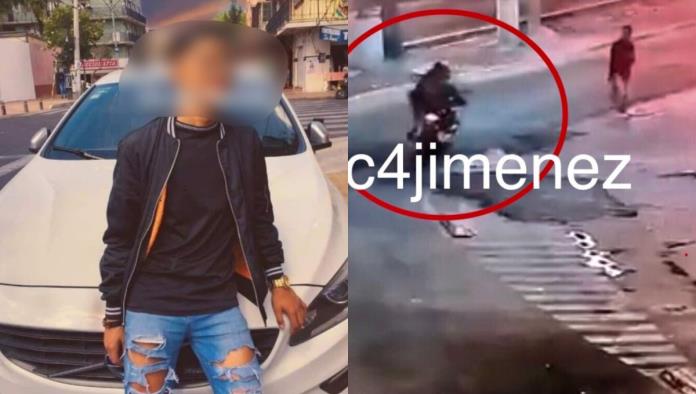 En motocicleta se llevaron a Alessandro, el joven encontrado en una maleta (VIDEO)