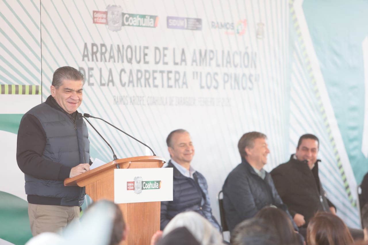 ARRANCA MARS OBRAS EN RAMOS ARIZPE POR 80 MDP: REFORZARÁ LA COMPETITIVIDAD DE REGIÓN SURESTE