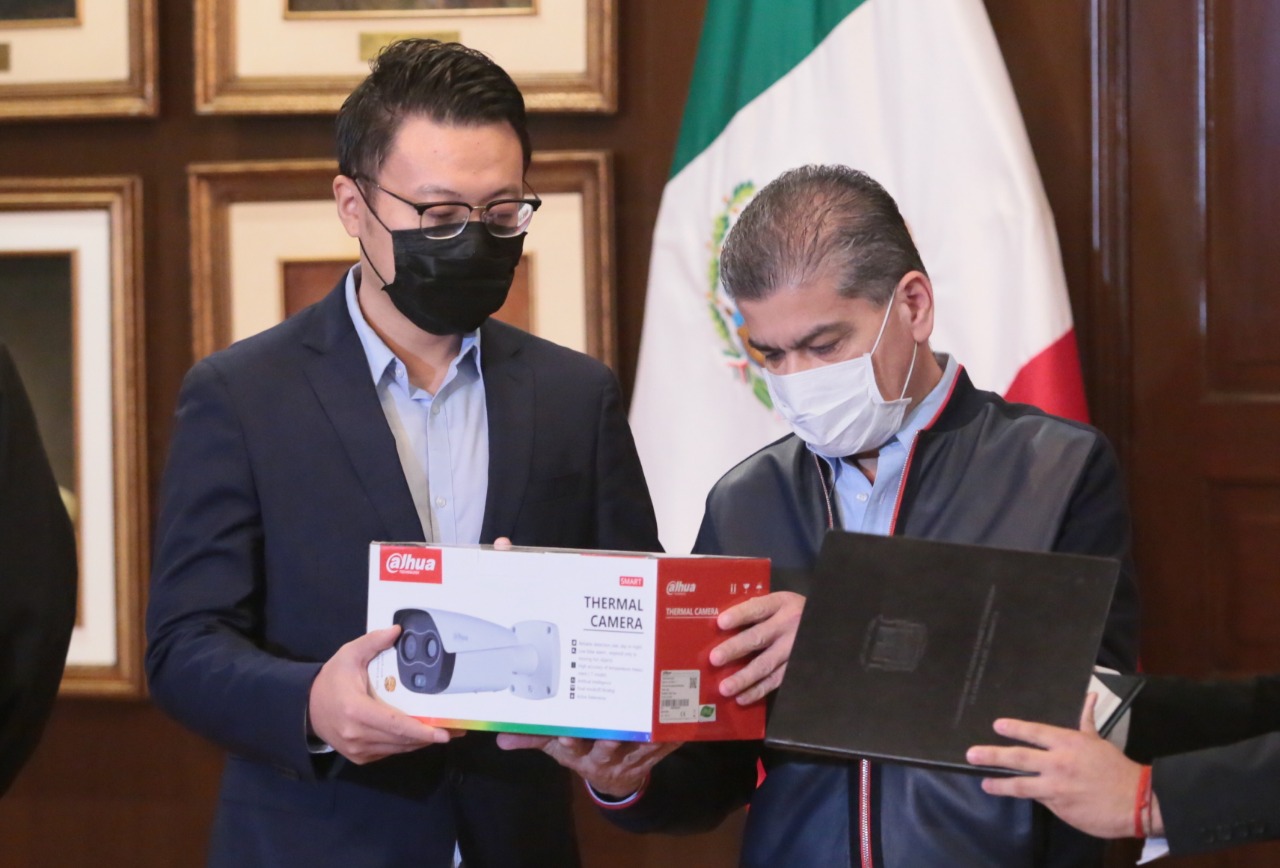 COAHUILA RECIBE EQUIPO DE DETECCIÓN DE TEMPERATURA PARA PREVENIR CONTAGIOS DE COVID-19