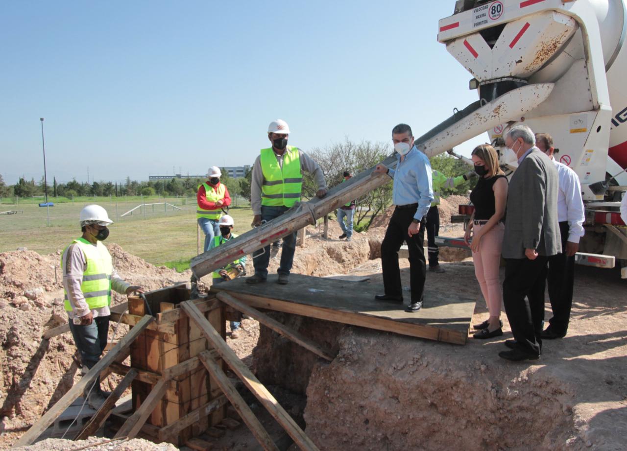 AQUÍ ESTÁ COAHUILA Y SU FORTALEZA, INICIANDO UN NUEVO COMPLEJO CIENTÍFICO, CON 30 MDP: MARS