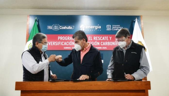 PRESENTA MARS PROGRAMA PARA EL RESCATE ECONÓMICO DE LA REGIÓN CARBONÍFERA