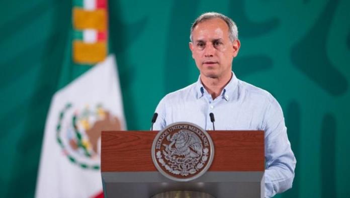 Hugo López-Gatell asiste enfermo a la mañanera de AMLO