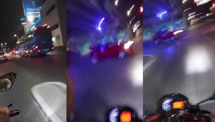 Jovencita graba momento en que choca a bordo de una motocicleta; ella murió (Video)