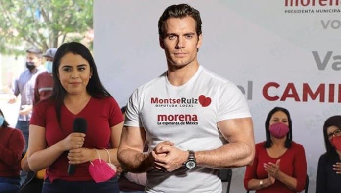 Henry Cavill: La candidata Montserrat Ruiz Páez lo usa para ganar votos