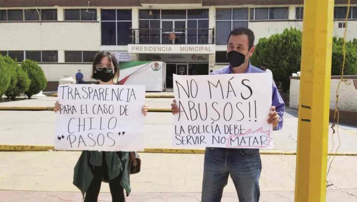 Protestan muerte de ‘Chilo’