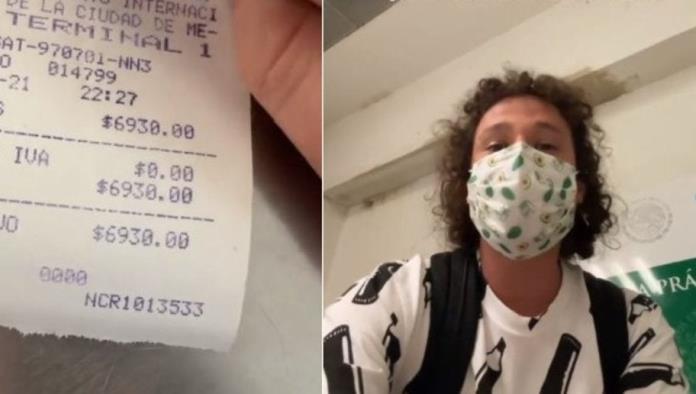 Luisito Comunica denuncia abuso de poder... lo multan por usar celular en AICM (video)