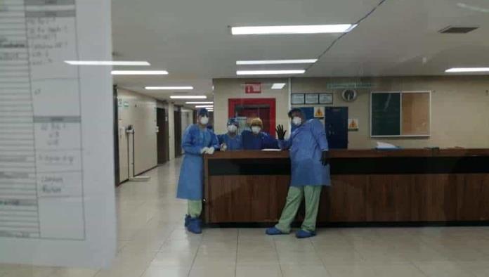 Sigue operando piso Covid en el IMSS