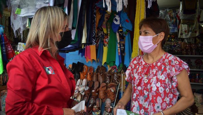 Se compromete Norma a apoyar a locatarios