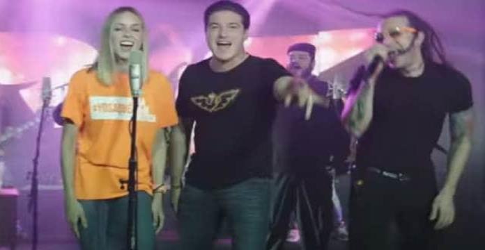 Video: Samuel García lanza canción con Pato Machete y Genitallica